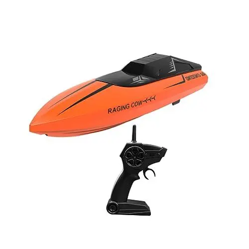 Produktbild: NESTINGHO 1 Satz Spielzeugboot mit Fernbedienung Boote-Spielzeug für Kinder rc speedboot Rennboot-Modell RC-Rennboot wiederaufladbares Bootsspielzeug Wiederaufladbares Schnellboot-Spielzeug