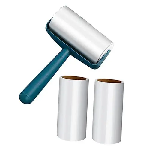 Produktbild: NESTINGHO 1 Satz Tierhaar-Aufkleber Tragbare Haarflusenentferner Epilierer zur Haarentfernung tierhaarrolle pet Hair Cleaner tierhaarentferner Fusselrollen für zu Hause Haarreinigungsrollen