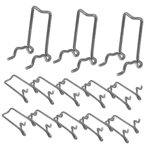 Produktbild: NESTINGHO 20St Pferdehocker Stahlbewehrungsstühle Unterstützung für Bewehrungsständer Spacer-Stuhl Bewehrungsstuhl Betonstahl Stahlgitter Hochleistungs-Abstandshalter Betonstützstuhl