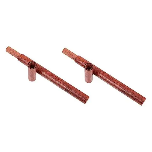 Produktbild: NESTINGHO 2St Räucherstäbchen Weihrauchröhren einfacher Weihrauchbehälter Weihrauch Behälter räucherwerkzeug räucherkiste duftstäbchen zartes Weihrauchröhrchen Heimdekoration Rosenholz Brown