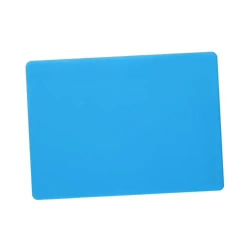 Produktbild: NESTINGHO 2st Silikonmatte Zum Basteln Matte Zum Selbermachen Tischset Für Babys Schmuckgussmatte Tischset Zum Basteln Silikonmatte Für Harz Blue