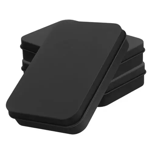 Produktbild: NESTINGHO 3 Stück Poker Aufbewahrungsbox Baseball Kartenaufbewahrung Sport Kartenetui Weißblech Etui Für Karten Kartenboxen Für Sportkarten Kartensammlung Aufbewahrung Baseball