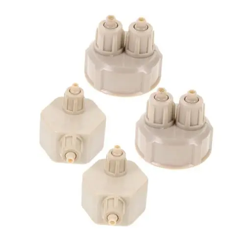 Produktbild: NESTINGHO 4 Stück Kohlendioxid Flaschendeckel Luftdiffusor Aquarium Co2 Reaktor DIY Co2 Kappen Praktischer Co2 Diffusor Aquarium Zubehör DIY Co2 Reaktor Aquarium Co2 Kappen