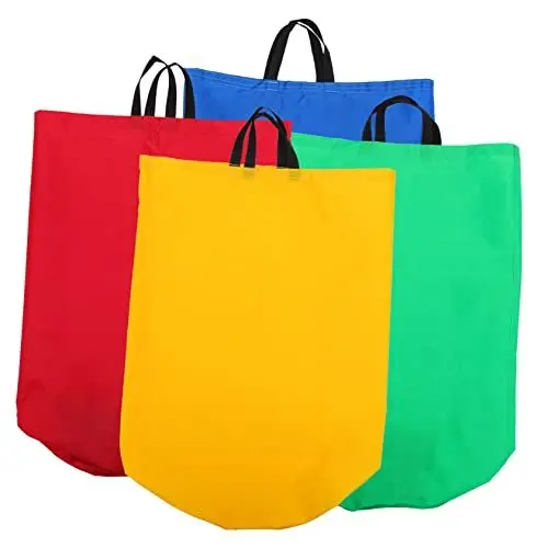 Produktbild: NESTINGHO 4 Stück Sprungsack Für Kinder Sackhüpftaschen Für Kinder Renntasche Für Gartenspiele Spiele Für Draussen Gartenspiele Für Kinder Outdoor-Spielzeug Für Kinder Outdoor-spielset Stoff