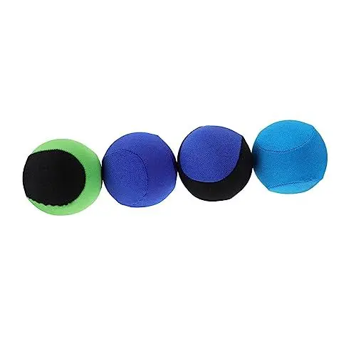 Produktbild: NESTINGHO 4 Stück Wasser Schwimmen springende Bälle Stoffbälle Wassersportbälle Wasservolleyball Kinder Pool Spielzeug sommerspielzeug wasserbal wasserspielbälle Spielzeugbälle Spielen