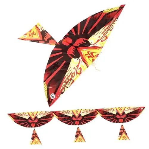 Produktbild: NESTINGHO 4 Stücke Kinder DIY Gummi Powered Airplaner Ornithopter Vögel Spielzeug (zufälliger Stil)