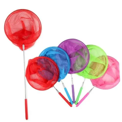Produktbild: NESTINGHO 6st Teleskopierbares Fischernetz Einziehbares Schmetterlingsnetz Sammelnetz Fangnetz Netz Für Kinder Draußen Kinderspielzeug Fischernetze Für Kinder Vogelnetz Kinder Spielset