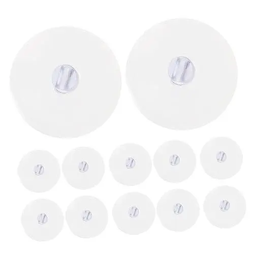 Produktbild: NESTINGHO 80St PVC transparenter Saugnapf Dekor für Auto Saugnäpfe für Badezimmerwand Saughalter Autohaken augplatte suction cup Saugnäpfe für Glastischplatten Saugnäpfe für Autoschatten