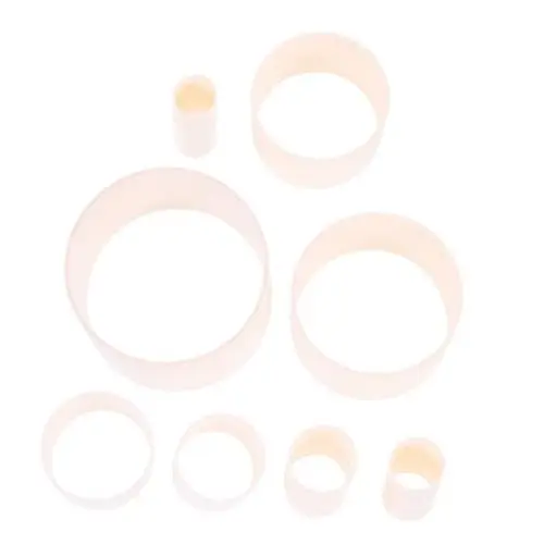 Produktbild: NESTINGHO 8st Siebdruck-blumenmaterial Material Für Blumenstrümpfe Material Zur Herstellung Von Siebblumen Röhren Für Blumenmacher DIY Zubehör DIY Bastelform Blumenformhülse Plastik