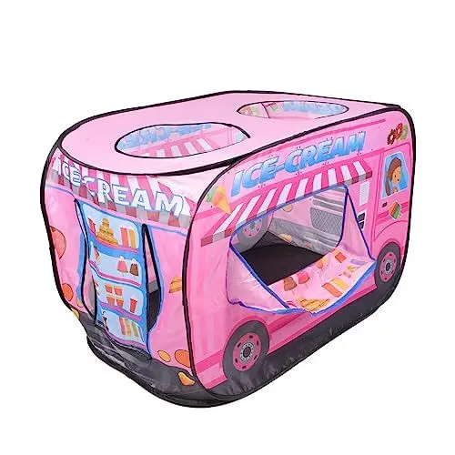 Produktbild: NESTINGHO Eiszelt Kinder spielhaus Playhouse for Kinder-Faltzelt Games Child Play Auto Zelt Kinderspielhaus im Freien Outdoor-Zelt zusammenklappbares kinderzelt Eiswagen-Zelt Vlies