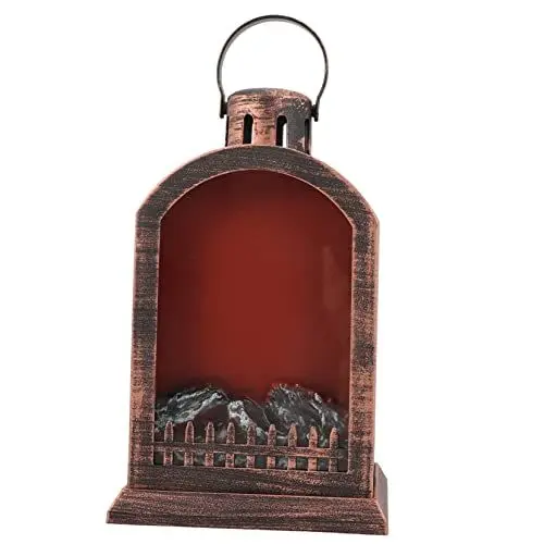 Produktbild: NESTINGHO Flammenlose Kaminlampe Kreative Lichtdekoration Elektrische Gefälschte Lagerfeuerlampe Led-nachtlampe Kreative Laternendekoration Hause Kamin Lampe Dekor Kaminlaterne Polypropylen