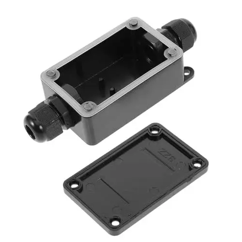 Produktbild: NESTINGHO Kasten Wasserdichte Anschlussdose usb-c wasserdichter Kabelverbinder Universal Anschlussbox Outdoor Verlängerungskabel Schutz Steckerschutzabdeckungen für Kabel Kabelschutz Plastik
