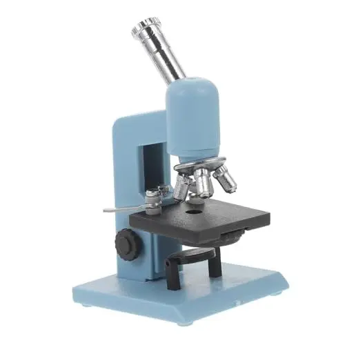 Produktbild: NESTINGHO Mini-mikroskop Ornament-miniaturmodell Realistisches Mikroskop Puppenhausspielzeug Dekoratives Mikroskop Ornament-Modell DIY Simulationsmikroskop Versuchsmodell Blue Plastik