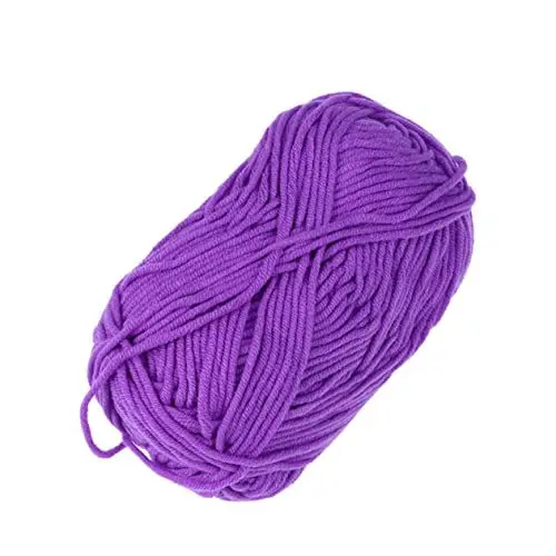 Produktbild: NESTINGHO Strickgarn schwarzes Garn schwarze Fascinatoren für Frauen wintervlies scarf Wollgarn Bausatz Strickzubehör Milch-Baumwoll-Garn aushöhlen Creme Wattebausch häkeln Fräulein Suite