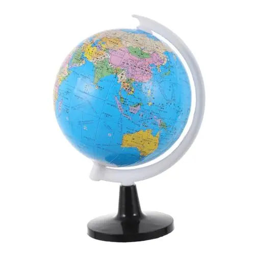 Produktbild: NESTINGHO earthbound earth of all geobord schul sachen school supplies Karte der Erde Weltkugel Globen der Welt mit Ständer Weltkarte schiefes Angebot dekorative Weltkugel Plastik