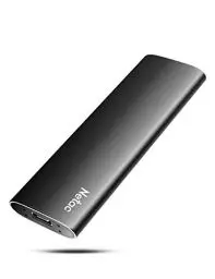 Produktbild: Netac 1TB SSD Extern USB 3.2 Gen 2, Externe Festplatte SSD für Laptop, TV Aufnahmen, Mac, PS4, PS5, Xbox, Handy Android (USB C Aluminum)