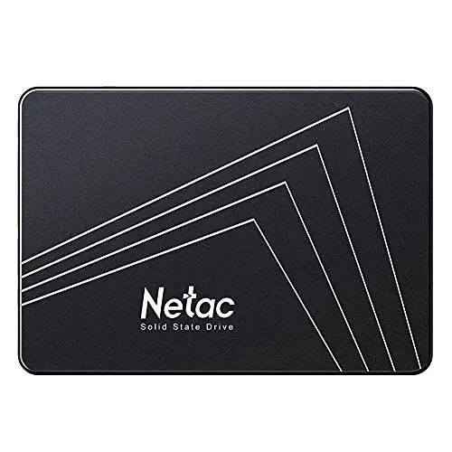 Produktbild: Netac SSD 240GB, SSD Festplatte Intern Sata 3.0 2,5 Zoll für Laptop, PC, Desktop, PS5 (N530S, Schwarz, 3D Nand)