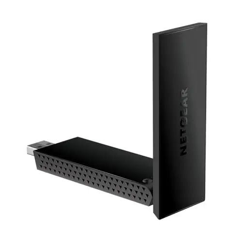 Produktbild: NETGEAR Nighthawk WLAN Stick WiFi 6, USB 3.0 WiFi-Adapter (A7500) - AX1800 Speed (bis zu 1,8 GBit/s) - Kompatibel mit jedem WiFi 6- oder WiFi 5-Router oder Mesh-System - Für Windows-PCs