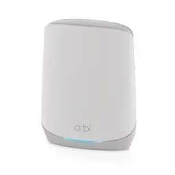 Produktbild: NETGEAR Orbi RBS760 WiFi 6 Mesh WLAN Satellit (zusätzliche 175 m² Abdeckung, 5.400 MBit/s Geschwindigkeit, 11AX Tri-Band Mesh Repeater kompatibel mit RBK76x Orbi WiFi6 Systemen)
