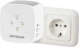 Produktbild: NETGEAR WLAN Repeater EX3110 WLAN Verstärker AC750 (Dual-Band WiFi 2,4/5 GHz, Abdeckung 2 bis 3 Räume & 20 Geräte, bis zu 750 MBit/s Geschwindigkeit), Weiß