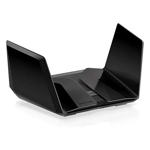 Produktbild: Netgear RAXE500 WiFi 6E WLAN Router 12-Stream | AXE11000 Tri-Band WLAN-Geschwindigkeit bis zu 10,8 GBit/s | Neuestes 6 GHz Funkband | Nighthawk WiFi 6 Router mit WLAN-Abdeckung bis 200 m²