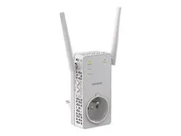 Produktbild: Netgear WLAN Repeater EX6130 WLAN Verstärker, integrierte Steckdose, AC1200 Dual Band WiFi, Abdeckung 2 bis 3 Räume & 20 Geräte, Geschwindigkeit bis zu 1200 MBit/s ,‎Weiß