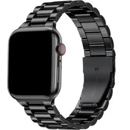 Produktbild: Netolo Metall Armband Kompatibel mit Apple Watch Armband 45mm 44mm 49mm 42mm 46mm, Edelstahl Ersatz Band Kompatibel mit Apple Watch SE Armband/iWatch Armband Series 10 9 8 7 6 5 4 3 2 1 SE 2 Ultra