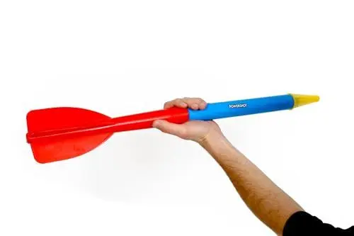 Produktbild: Netsportique Mini-Speerwurf für Kinder - Verschiedene Gewichte - Ideal, um Speerwurf ohne Verletzungen anzufangen! (400, Gramm)