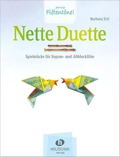 Produktbild: Nette Duette: Spielstücke für Sopran- und Altblockflöte