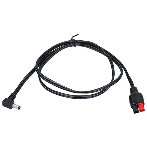 Produktbild: Netzkabel, Tragbar, Schwarzes, Leichtes Gleichstrom-Gleichstromkabel aus ABS für ELECRAFT KX3 KX2 für IC-705