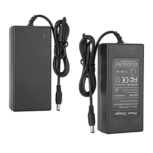 Produktbild: Netzteil 54V Abs 54,6V 2A Desktop Power Adapter Powerply Konverter Mit Anzeige Licht Eu Stecker Ausgang: 54,6V-2A (EU-Stecker 100-240 V)