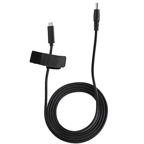 Produktbild: Netzteilkabel, 1,5 Meter / 59,1 Zoll DC-Steckerkabel 19V 65W PD Induktionschip USB C PD-Ladegerät auf 4,5 Mm X 3 Mm Ausgangsanschlusskabel für HP Laptops