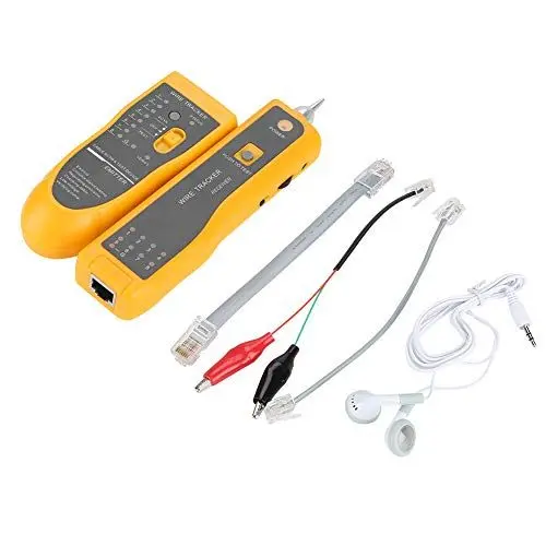 Produktbild: Netzwerkkabeltester, Wire Tracker RJ11 RJ45 Line Finder Handheld Ethernet LAN Netzwerkkabeltester Multifunktions-Toner-Tracer