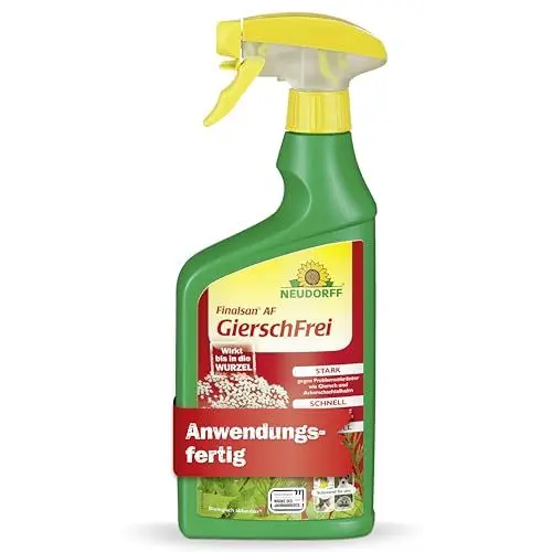 Produktbild: Neudorff Finalsan AF GierschFrei – Schnell wirkender Unkrautvernichter gegen Giersch und Ackerschachtelhalm. Wirkt bis in die Wurzel, 750 ml
