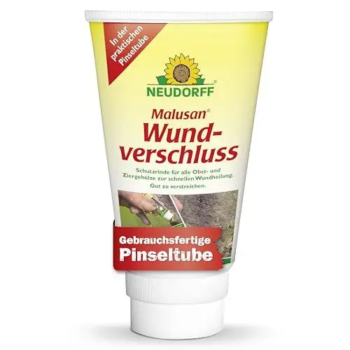 Produktbild: Neudorff Malusan Wundverschluss - Effektive Wundheilung an Obst- und Ziergehölzen, Schützt vor Keimen und Pilzen, gebrauchsfertig, 125 ml, Weiß