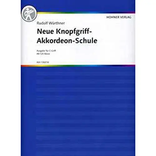 Produktbild: Neue Knopfgriff-Akkordeon-Schule: Ausgabe für C-Griff. 48-120 Bässe