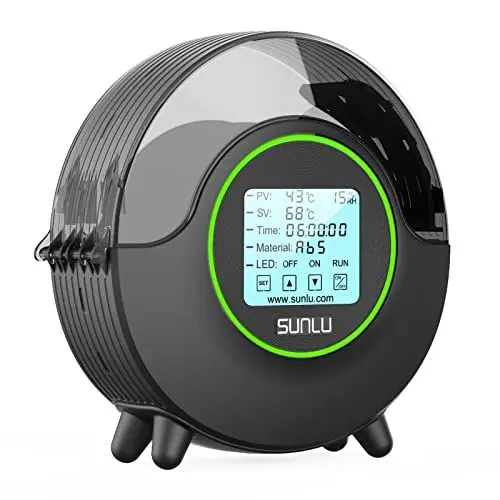 Produktbild: (Neueste Fassung) SUNLU Filament Trockner, verbesserte 3D Drucker Filament Dryer mit Ventilator, Filament Trockenbox, PLA PETG ABS TPU Nylon PA Filament Dryer Box, Filament Dryer S2, Schwarz