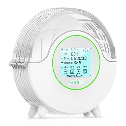 Produktbild: (Neueste Fassung) SUNLU Filament Trockner, verbesserte 3D Drucker Filament Dryer mit Ventilator, Filament Trockenbox, PLA PETG ABS TPU Nylon PA Filament Dryer Box, Filament Dryer S2, Weiß