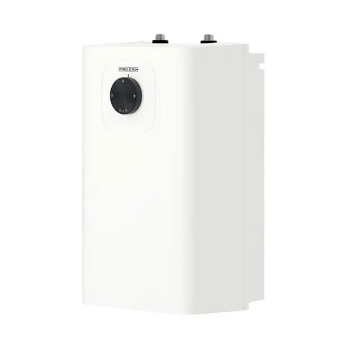 Produktbild: Neueste Generation STIEBEL ELTRON Boiler SNU 5 Plus, antitropf-, thermostop-Funktion, sehr kompakt, Untertischboiler 5 Liter Niederdruck, mit Stecker 230V, 2 kW, Made in Germany, 204972