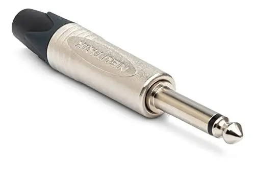 Produktbild: Neutrik Klinkenstecker Mono, 6,3mm, NP2X