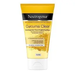 Produktbild: Neutrogena Curcuma Clear Gesichtscreme, Beruhigende Feuchtigkeitscreme, ölfrei, für unreine sensible Haut, 75ml
