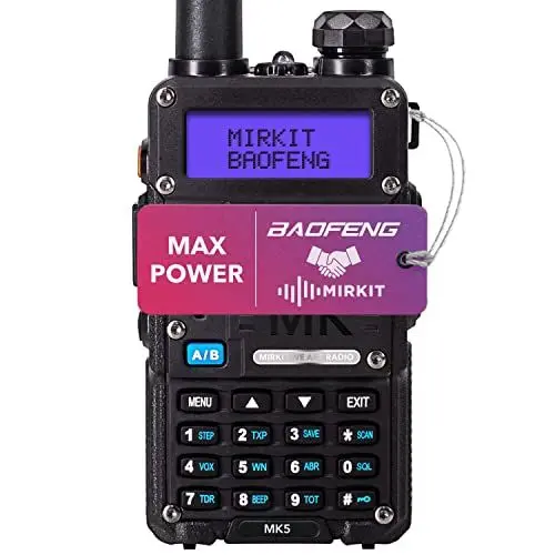 Produktbild: New BAOFENG UV MK5 8 Watt Max Power VHF/UHF Mirkit Edition Full Kit Ham Radio with Baofeng Battery 1800 mA