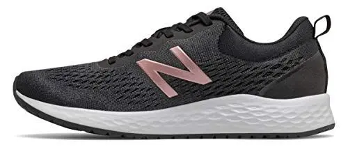 Produktbild: New Balance Damen Fresh Foam Arishi V3 Straßen-Laufschuh, Black White Rose Gold, 35 EU Weit