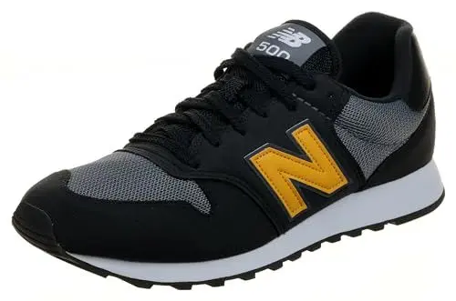 Produktbild: New Balance Herren 500 Sneaker, Schwarz 001, 42.5 EU