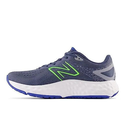 Produktbild: New Balance Herren Fresh Foam Evoz V2 Sneaker, Natürliches Indigo mit Vintage-Indigo und Pixelgrün, 44.5 EU