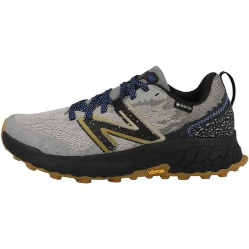Produktbild: New Balance Herren Fresh Foam X Hierro v7 Sneaker, Y8 Schwarz Kaffeebraun, 44 EU
