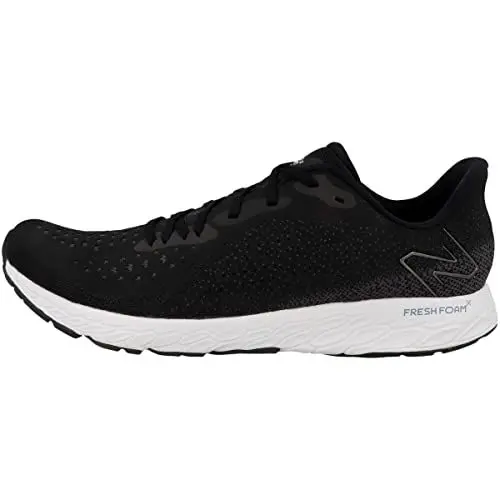 Produktbild: New Balance Herren Fresh Foam X Tempo V2 Laufschuh, Schwarz/Weiß, 45.5 EU