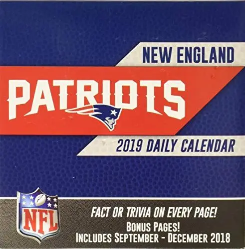 Produktbild: New England Patriots 2019 Calendar