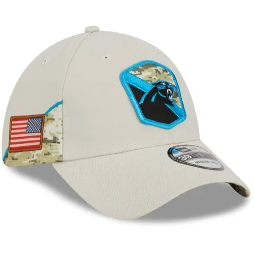 Produktbild: New Era 39Thirty Cap Salute to Service Carolina Panthers - S