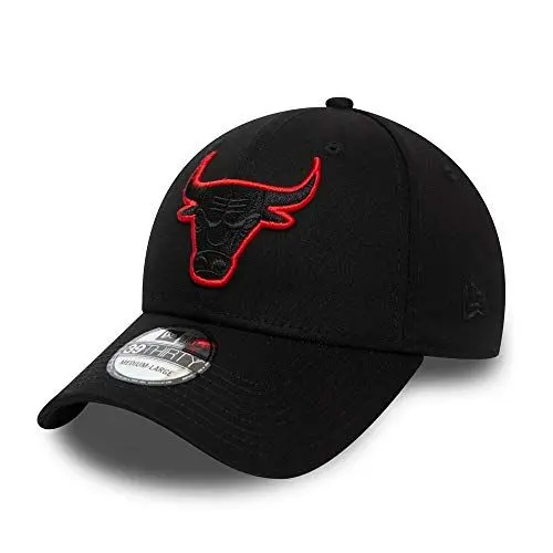 Produktbild: New Era 39Thirty Stretch Cap - Outline Chicago Bulls - M/L